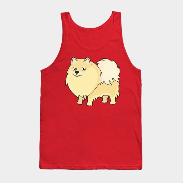 Kawaii Pomeranian Tank Top by KawaiiNir